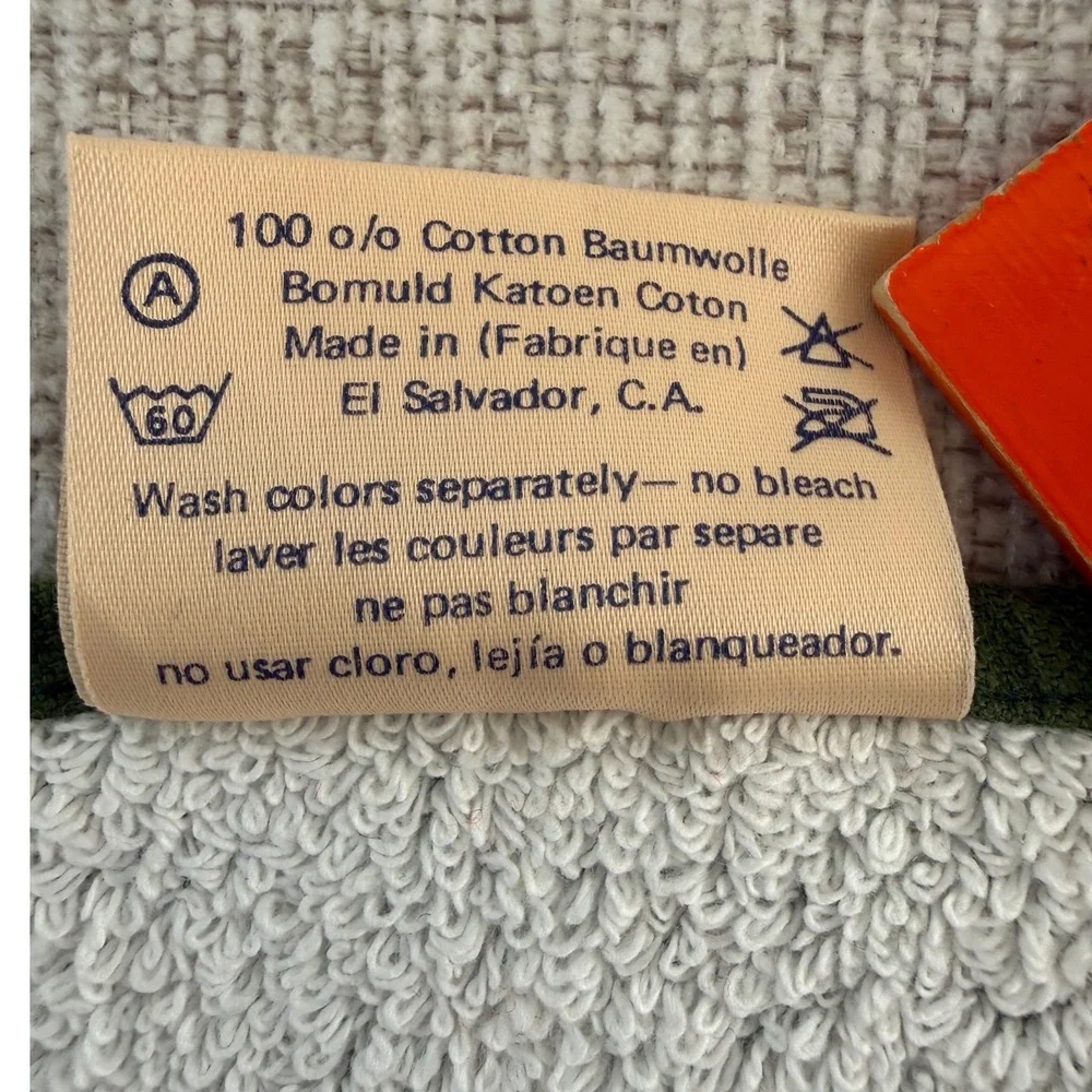 Vtg Hilasal Fernando Llort Hand Towel La Palma El Salvador Folk Art Cotton NWOT